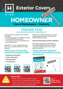 HIDE Homeowner Information